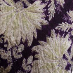Pre Owned Roberto Cavalli Floral Print Crinkle Silk Dress S