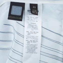 مملوكة مسبقًا Roberto Cavalli Abstract Printed Laser-Cut Detail Dress S