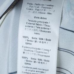 مملوكة مسبقًا Roberto Cavalli Abstract Printed Laser-Cut Detail Dress S