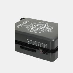 Pre Owned Roberto Cavalli Grey Lightweight Spinner Suitcase Set