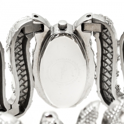 مملوكة مسبقًا  ساعة يد نسائية روبرتو كافالي كليوبترا R7253195515 ستانلس ستيل فضية 40 مم