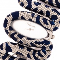 مملوكة مسبقًا ساعة يد نسائية روبرتو كافالي Cleopatra R7253195635 ستانلس ستيل فضية 40 مم