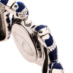 مملوكة مسبقًا ساعة يد نسائية روبرتو كافالي Cleopatra R7253195635 ستانلس ستيل فضية 40 مم