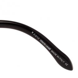 Pre Owned Roberto Cavalli Purple Leopard Frame Serpent Kurumba Cat Eye Sunglasses