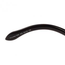 Pre Owned Roberto Cavalli Purple Leopard Frame Serpent Kurumba Cat Eye Sunglasses