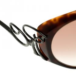 مملوكة مسبقًا نظارة شمسية روبرتو كافالي RC 320 أوتوليكو سوداء بنية