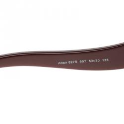 مملوكة مسبقًا نظارة شمسية روبرتو كافالي آلتاير مرصعة كريستال سواروفسكي حمراء