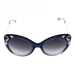 Pre Owned نظارة شمسية روبرتو كافالي هومام 900S زرقاء عين القطة