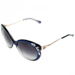 Pre Owned نظارة شمسية روبرتو كافالي هومام 900S زرقاء عين القطة