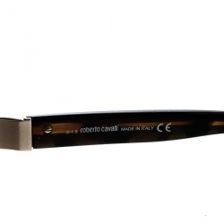 Pre Owned Roberto Cavalli Havana/Brown RC955S Wayfarer Sunglasses