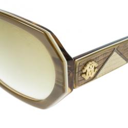 مملوكة مسبقًا Roberto Cavalli Brown Abelia Sunglasses
