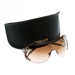 Roberto Cavalli  Bronze/Brown Gradient Botein 852S Shield Sunglasses