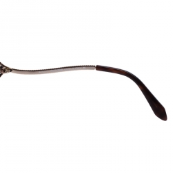 Pre Owned Roberto Cavalli Dark Havana/Brown Gradient 741S Kandooma Cat Eye Sunglasses