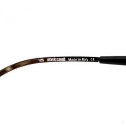 Pre Owned Roberto Cavalli Rimless Fea121s Serpent Woman Sunglasses