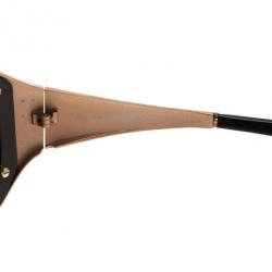 مملوكة مسبقًا نظارة شمسية روبرتو كافالي أنتيجون سوداء وذهبية 