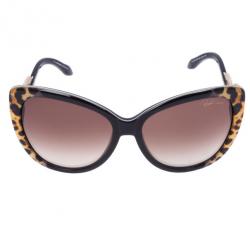 مملوكة مسبقًا Roberto Cavalli Leopard Frame Serpent Kurumba Sunglasses