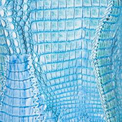 Pre Owned Roberto Cavalli Blue Printed Knit Tassel Tie Back Detail Mini Dress M
