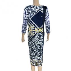 مملوكة مسبقًا CLASS by Roberto Cavalli Printed Short Dress L