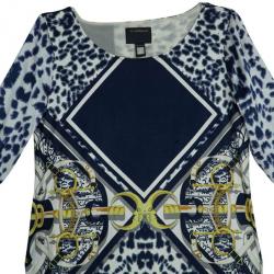 مملوكة مسبقًا CLASS by Roberto Cavalli Printed Short Dress L
