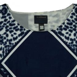 مملوكة مسبقًا CLASS by Roberto Cavalli Printed Short Dress L