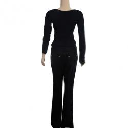 Pre Owned Roberto Cavalli Casual Flare Denim Pants L