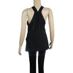 Pre Owned Roberto Cavalli Embellished Top L