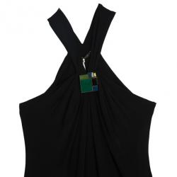 Pre Owned Roberto Cavalli Embellished Top L