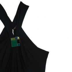 Pre Owned Roberto Cavalli Embellished Top L