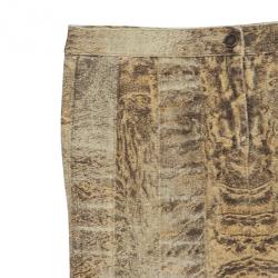 مملوكة مسبقًا Roberto Cavalli Denim Printed Skirt XS