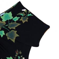 Pre Owned Roberto Cavalli Floral Maxi Dress M