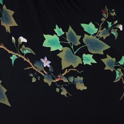 Pre Owned Roberto Cavalli Floral Maxi Dress M