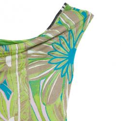 Pre Owned Roberto Cavalli Printed Top M