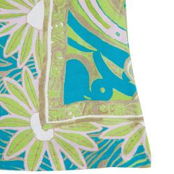 Pre Owned Roberto Cavalli Printed Top M