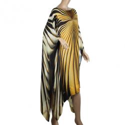 Pre Owned Roberto Cavalli Tiger Print Short Kaftan S