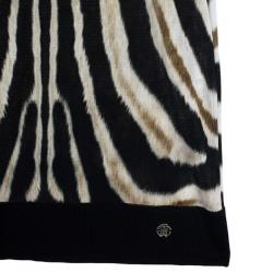 مملوكة مسبقًا Roberto Cavalli Animal Print Knit Sheath Dress XL