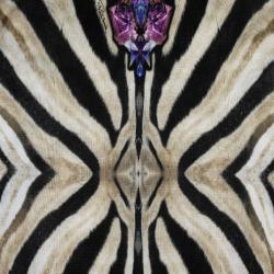 مملوكة مسبقًا Roberto Cavalli Animal Print Knit Sheath Dress XL