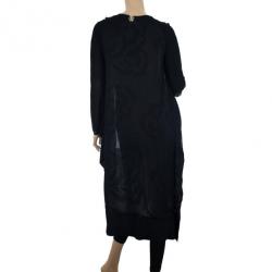 Pre Owned Roberto Cavalli Floral Lining Long Cardigan M