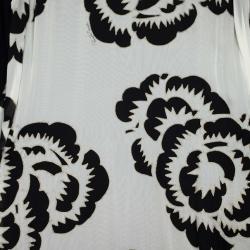 Pre Owned Roberto Cavalli Floral Lining Long Cardigan M