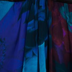 Pre Owned Roberto Cavalli Silk Chiffon Baby Doll Dress S