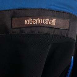 Pre Owned Roberto Cavalli Silk Chiffon Baby Doll Dress S