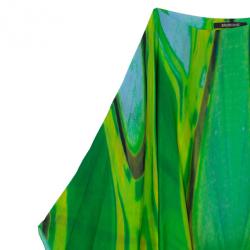 Pre Owned Roberto Cavalli Green Top S