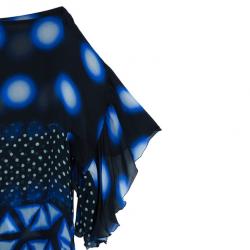 مملوكة مسبقًا Roberto Cavalli Polka Print Top S