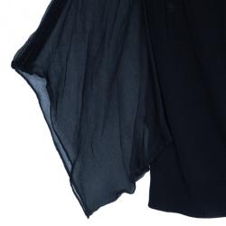 Pre Owned Roberto Cavalli Black Top M