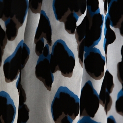 مملوكة مسبقًا Roberto Cavalli Multicolor Animal Print Silk Front Slit Detail Kaftan M