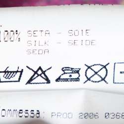 Pre Owned Roberto Cavalli Magenta Abstract Foil Printed Plisse Silk Shirt L 