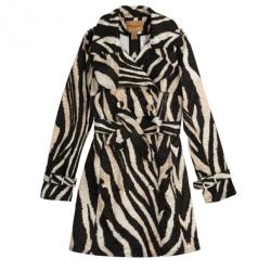 Roberto Cavalli for H&M Sheep Leather Print Trench Coat