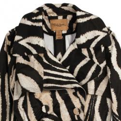 Roberto Cavalli for H&M Sheep Leather Print Trench Coat
