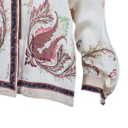 Roberto Cavalli Floral Printed Skirt and Top Set XL