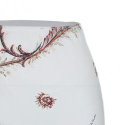 Roberto Cavalli Floral Printed Skirt and Top Set XL