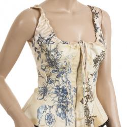Pre Owned Roberto Cavalli Printed Corset